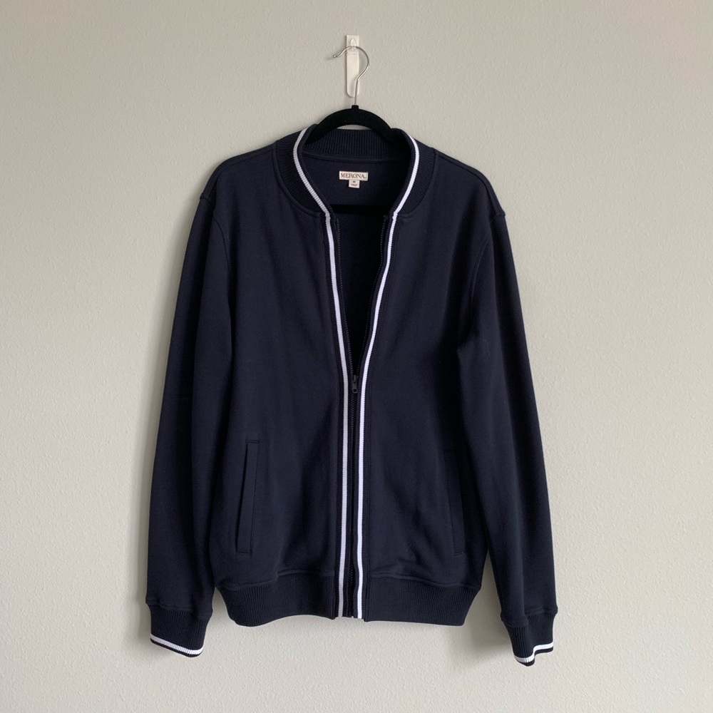 Navy Blue Casual Cardigan
